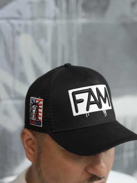 FAM trucker caps