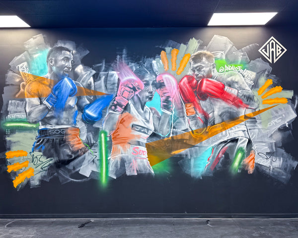 Boxing Legends Mural