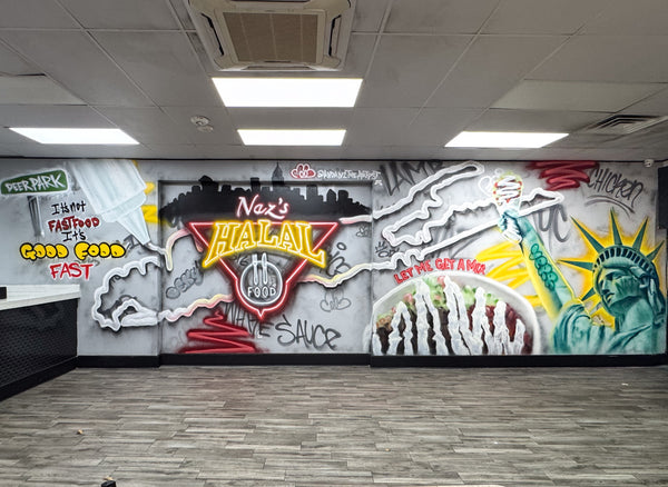 Naz's Halal Mural