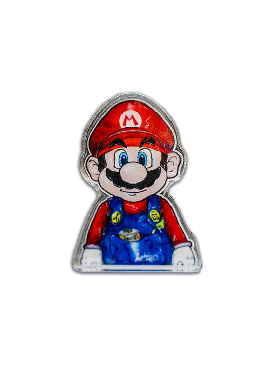 Mario the Street Artist Pin/Sticker Pack