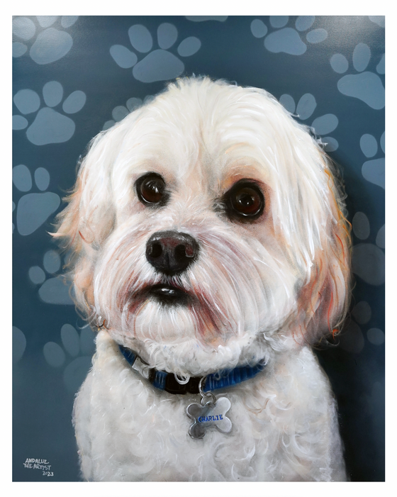 A Dog named Charlie (print)