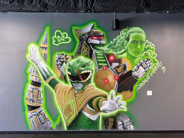 Green Ranger JDF memory Mural