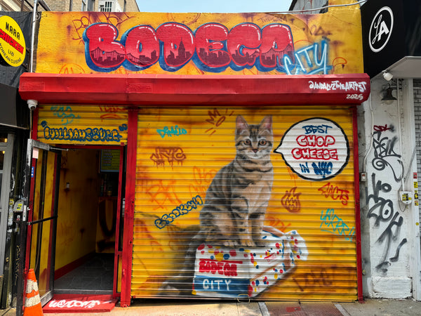 Bodega City Mural (Cat)