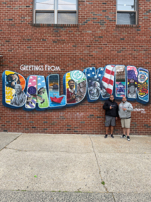 Baldwin Postcard Mural