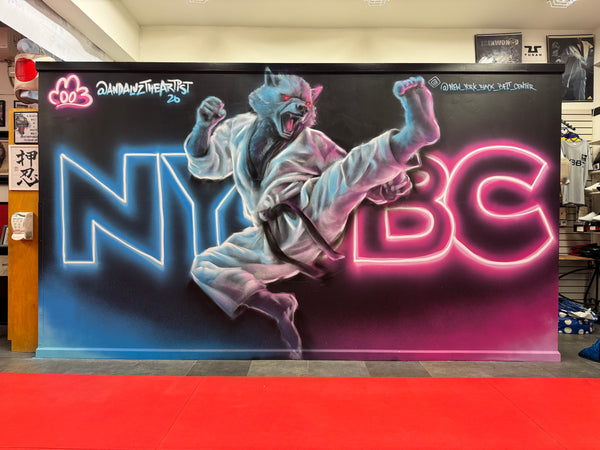 NYBBC Wolf Pack Mural