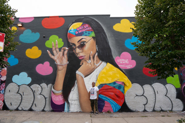 Aaliyah Mural (gone)