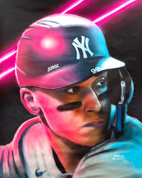 Aaron Judge art print 17" x 21"