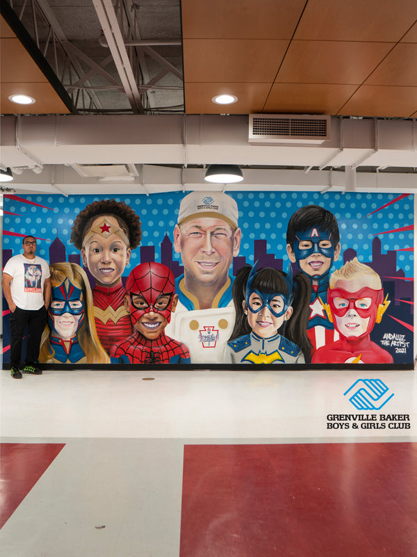 Grenville Baker Boys and Girls Club Mural