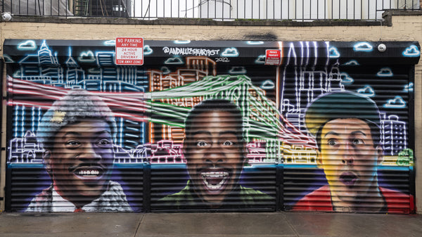BK Kings of Comedy Mural