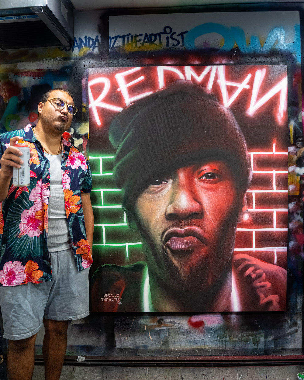 Redman brick city print (17”x13”)