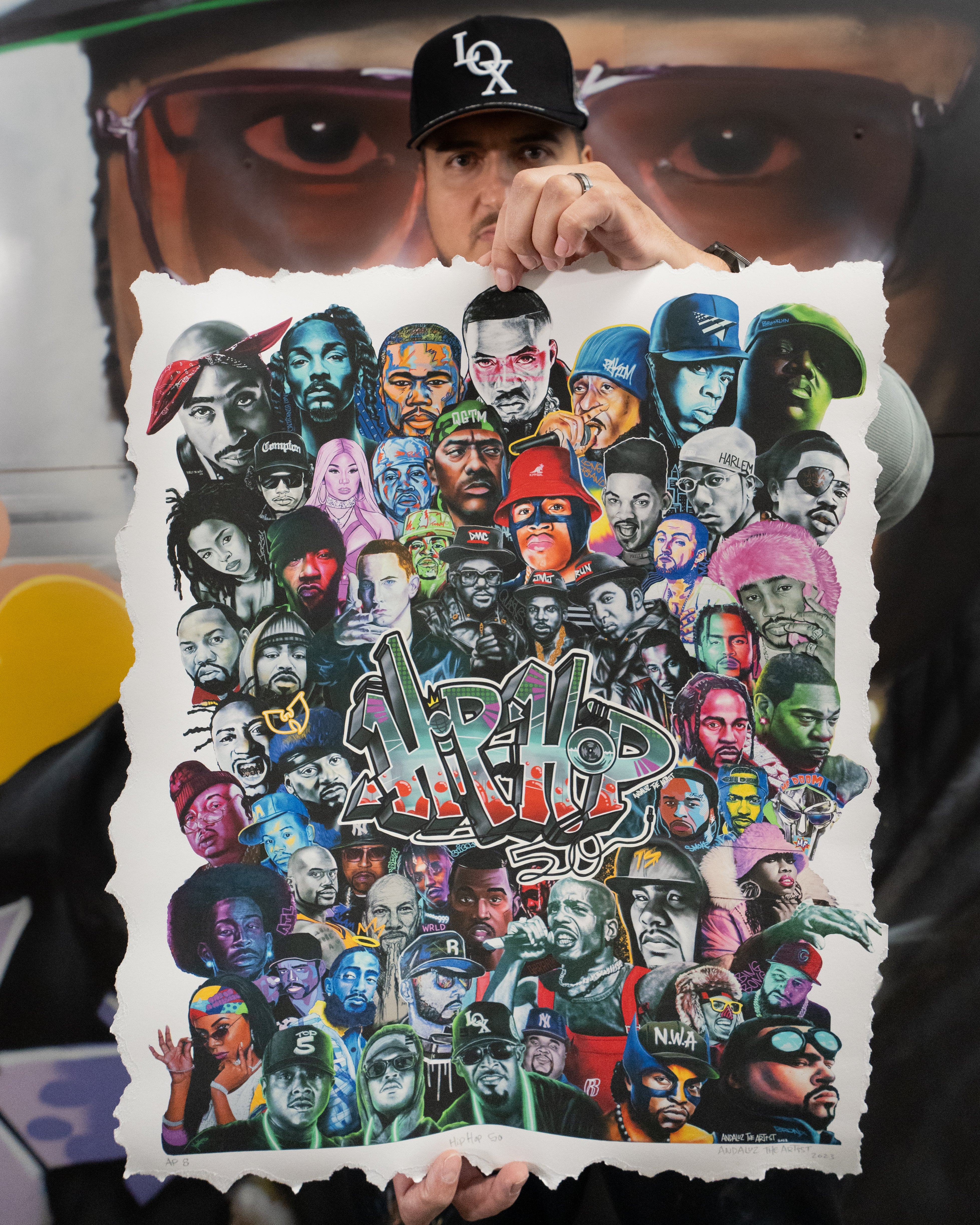 Hip-Hop 50th anniversary art print (Limited Edition