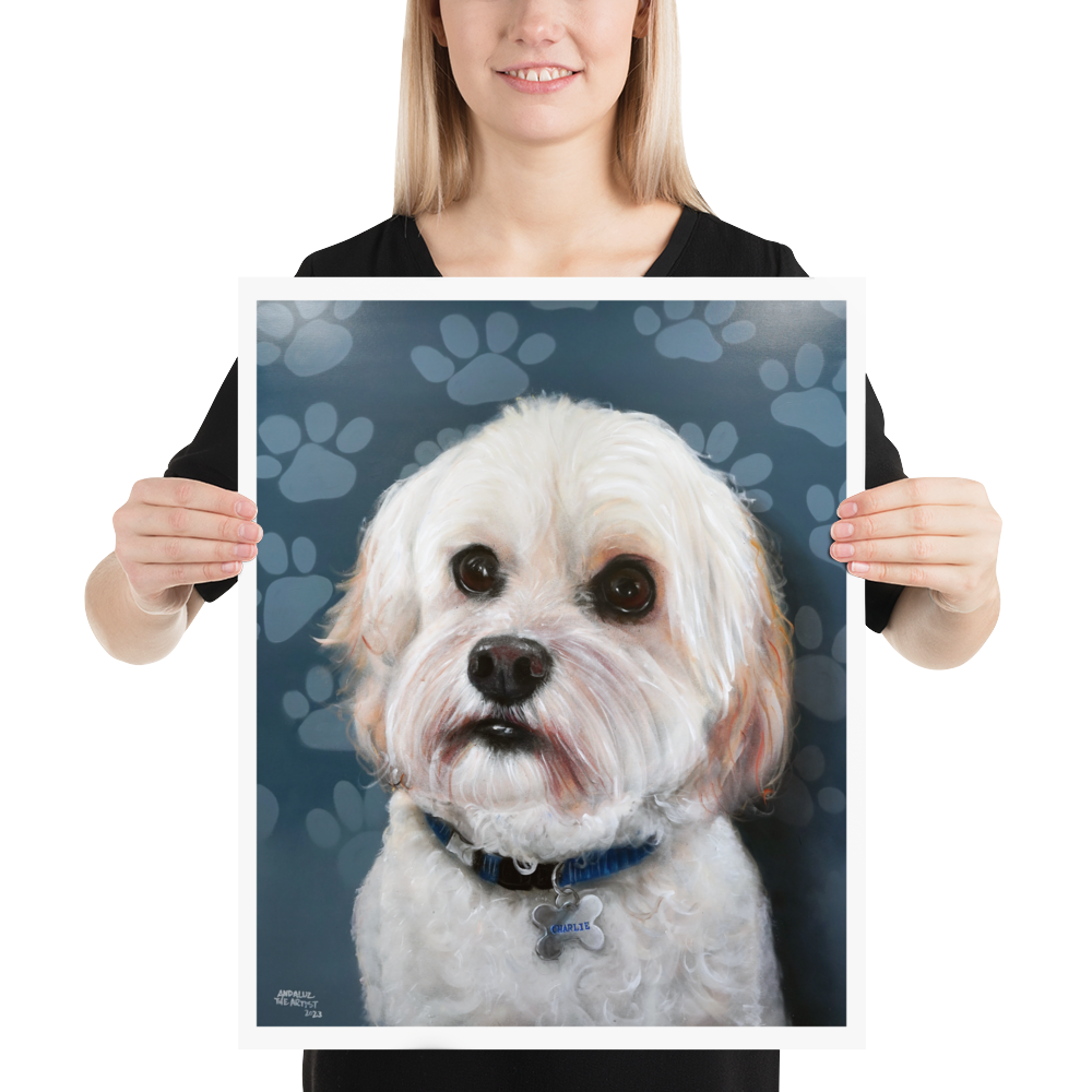 A Dog named Charlie (print)