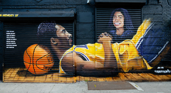 Kobe and Gigi Brooklyn Mural (gone)