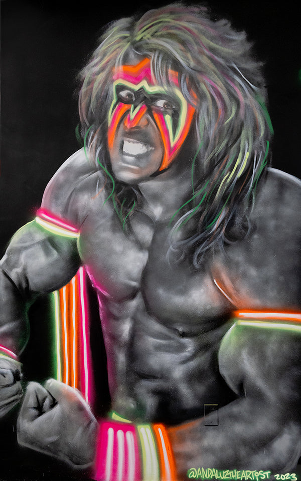 Ultimate Warrior Mural
