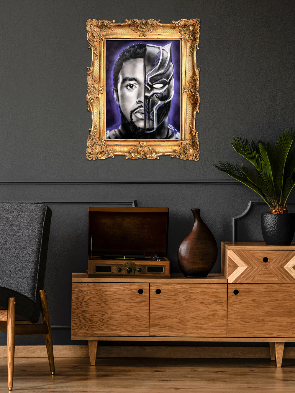 Artclass: Chadwick Boseman Black Panther art print