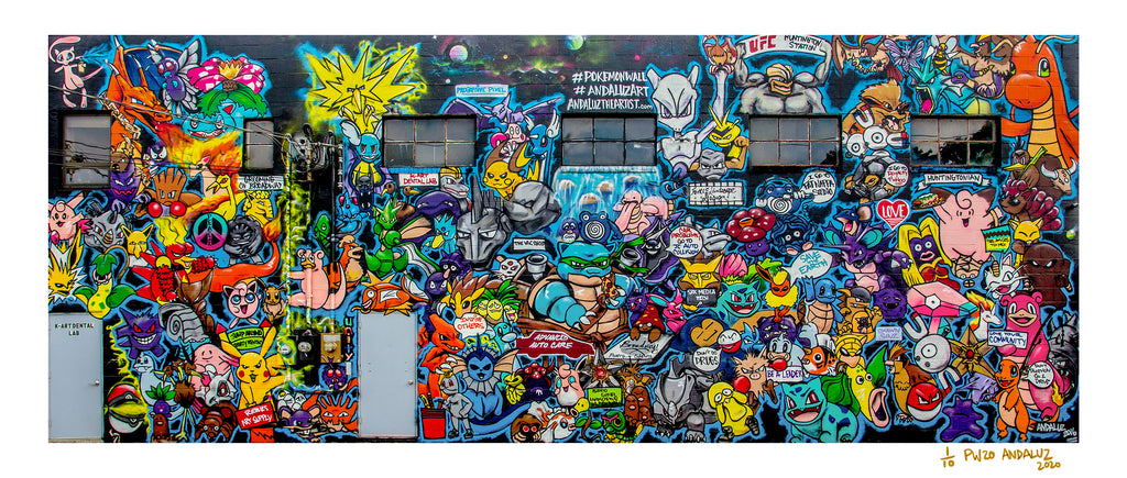 Pokemon Wall Limited Edition Art Print (17